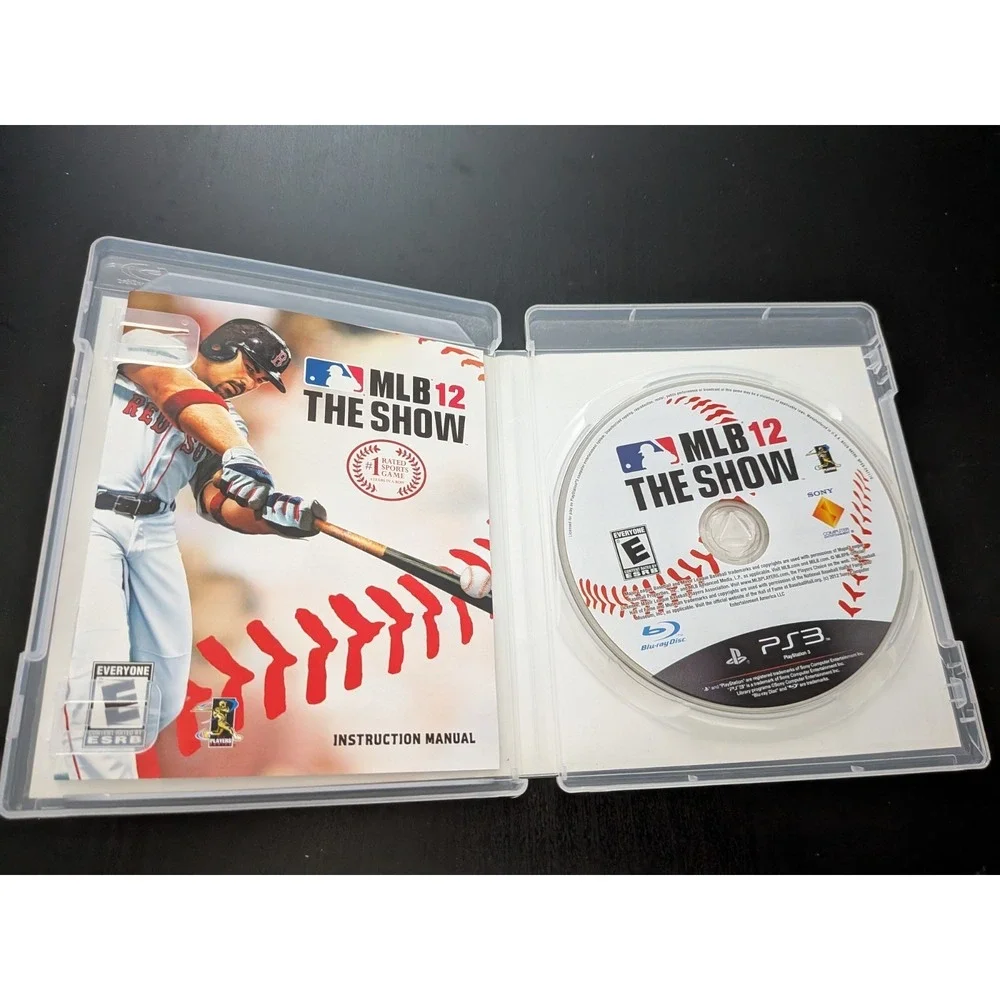 MLB 12: The Show (Sony PlayStation 3, 2012) PS3 Video Game Baseball Sports
